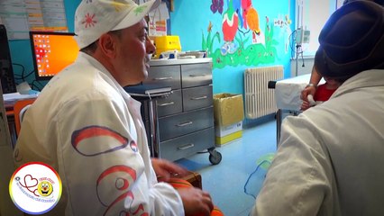 Il dott. Ciccio e il dott. Carletto presso l'Ospedale di Bisceglie