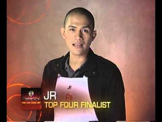 JR for MasterChep Pinoy Edition