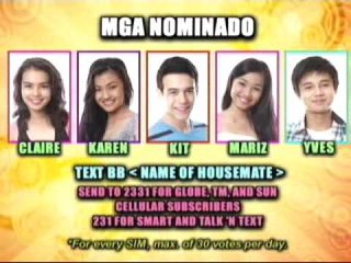 PBB Teen Edition 4 - 3rd Nomination Vote Plug