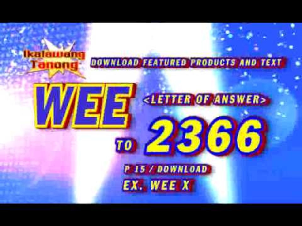 WOWOWEE Text Promo