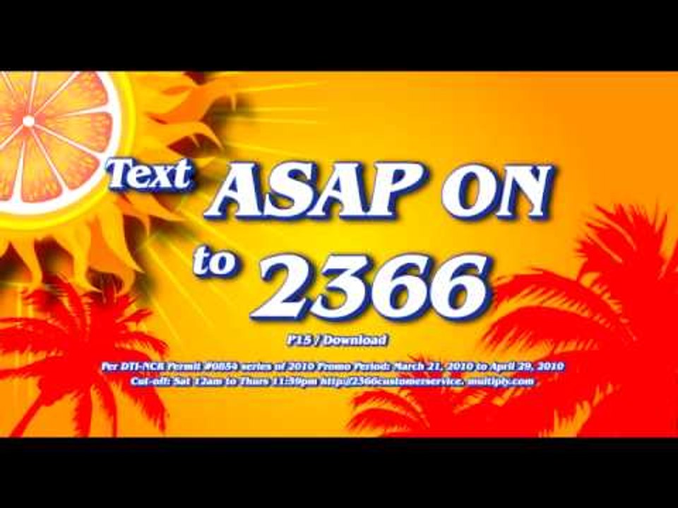 ASAP Text Promo