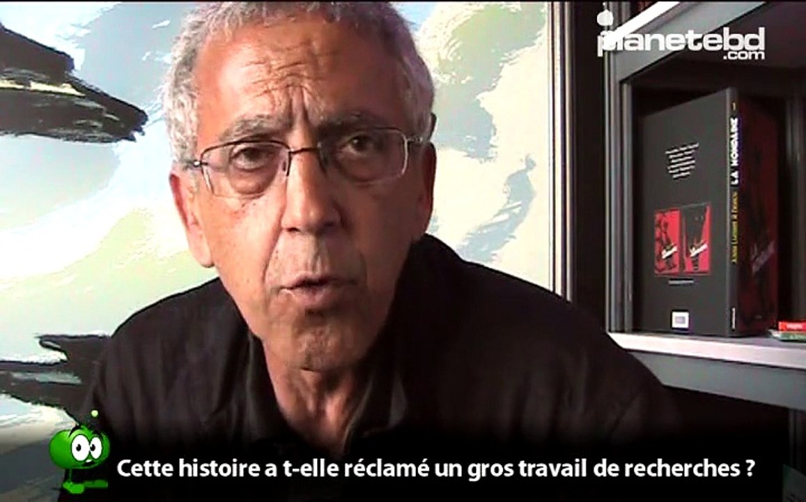 Lucien Rollin en interview pour planetebd.com