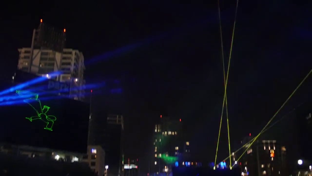 San Diego Padres Post Game Laser Show Highlights