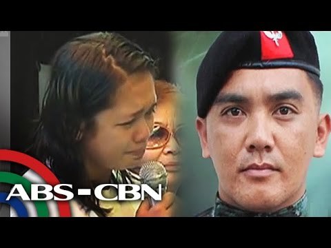 Misis sa napatay na SAF trooper: 'Bakit ikaw pa?'