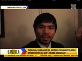 Pacquiao speaks at US National Prayer Breakfast