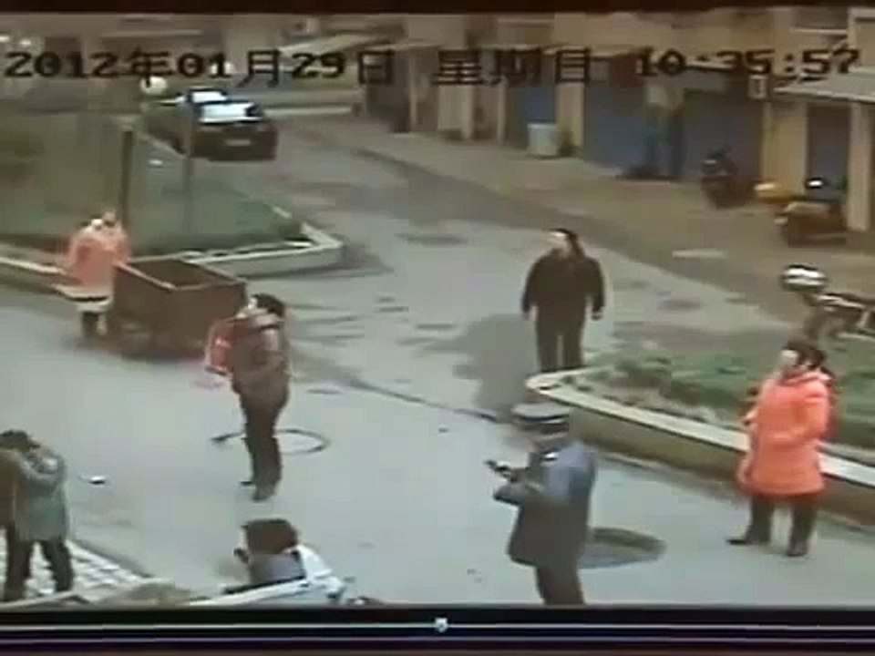 Çin'de akılalmaz olay