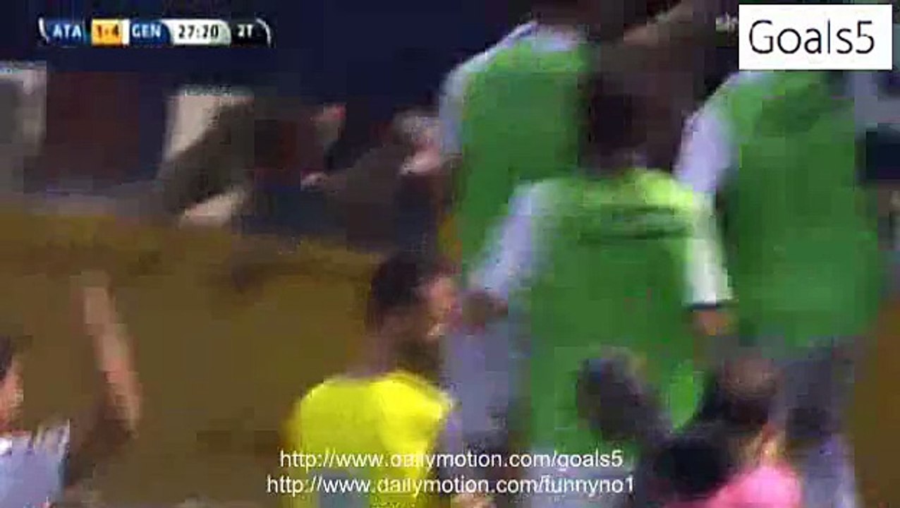 Iago Falque 2nd Goal Atalanta 1 - 4 Genoa Serie A 17-5-2015