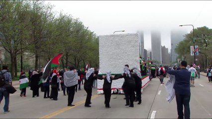 الجالية الفلسطينية بأميركا تحيي ذكرى النكبة