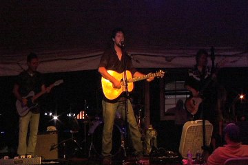 Adam Pope Band performs 'Guitar Man' Elvis Wekek 2010