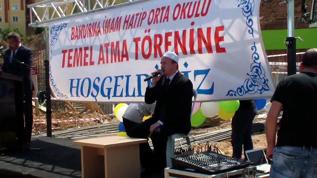 FATİH TABAN B.İ.H.O TEMEL ATMA TÖRENİ KURANI KERİM
