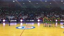 Ambiance de feu au début du match du CBC