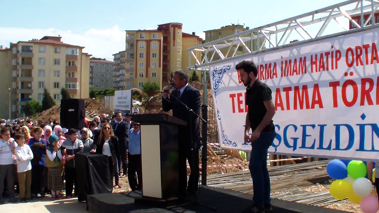 ALİ MANTI İLÇE KAYMAKAMI B.İ.H.O TEMEL ATMA KONUŞMASI