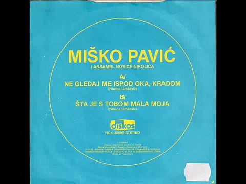Misko Pavic-Ne gledaj me ispod oka kradom 1981