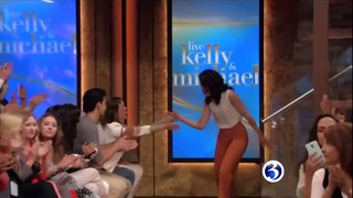 Tatiana stops by Live with Kelly and Michael