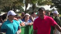 Tiger Woods talks about being Rory McIlroy's idol as a child