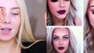 Best Makeup Tutorial 2015 - Doll Eyes with Dark Plum Lips Tutorial! -  Natural Eye Makeup