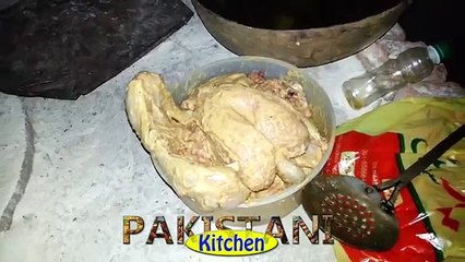 Tandoori Chicken on Clay Oven - Pakistani Kitchen