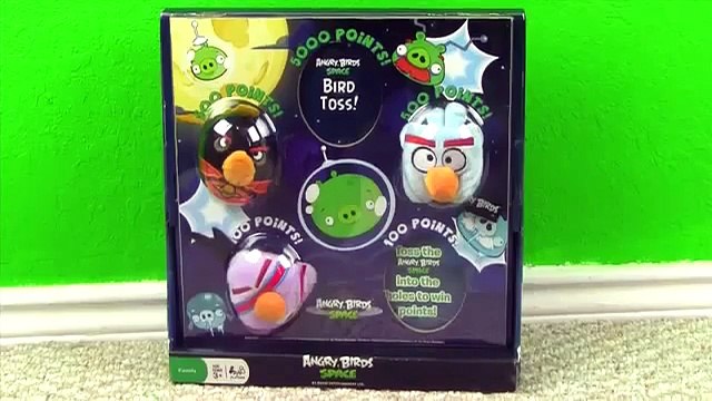 Play Doh Cars Angry Birds Space Mater & Lightning McQueen as Red Bird and Bad Piggies Disn