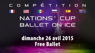 Nations'Cup - Ballet on Ice 2015 - Free Ballet