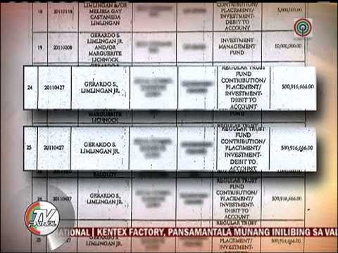 Bank accounts ng 'Binay dummies' dinaluyan ng bilyones