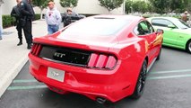 NEW 2015 Ford Mustang V8 GT START-UP   REVS!!