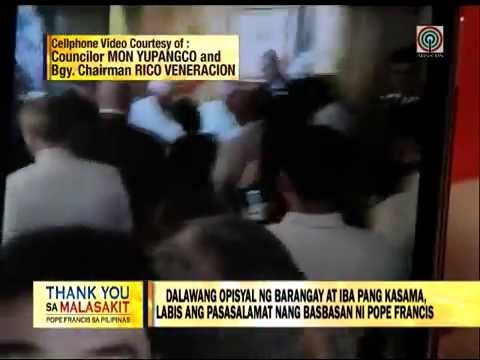 Pope Francis pinapasok sa Nunciature ang ilang 'kapitbahay'