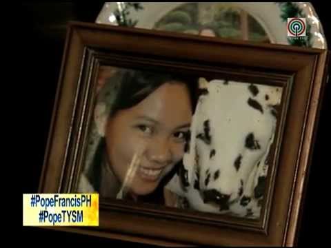 Pope Francis nakausap ang ama ng namatay na volunteer