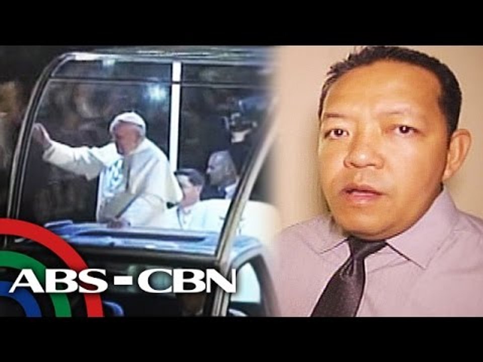 Security inspection before the papal visit