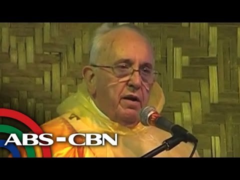 Pope Francis sa mga binagyo: Hindi tayo nag-iisa