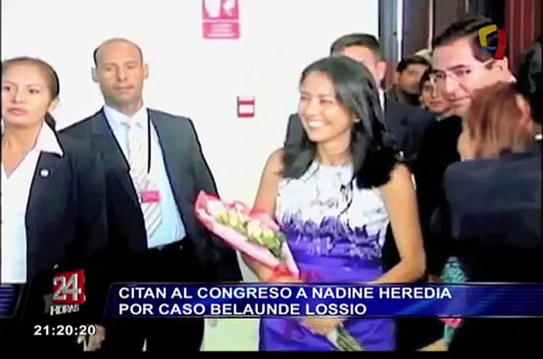 Citan al Congreso a Nadine Heredia por caso Belaunde Lossio