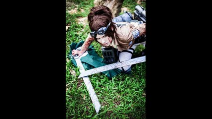 進撃の巨人コスプレ　ハンジ特集！次期隊長は美しい！