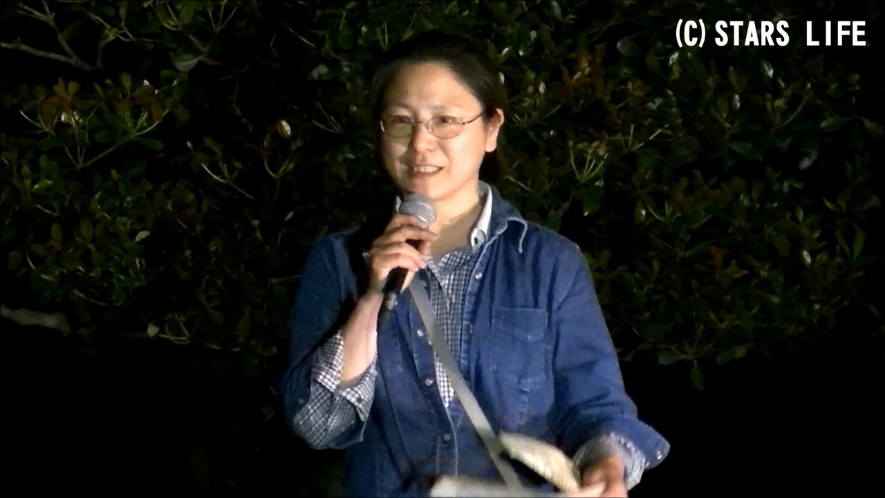 国会前で脱原発の連帯を訴える [ 2015.05.15 ]