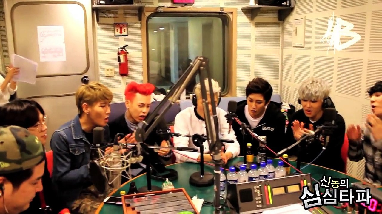 [4daBLOCKERS] 19.10.13 - Block B @ Radio ShimShimTaPa [1/7] (PT/BR)