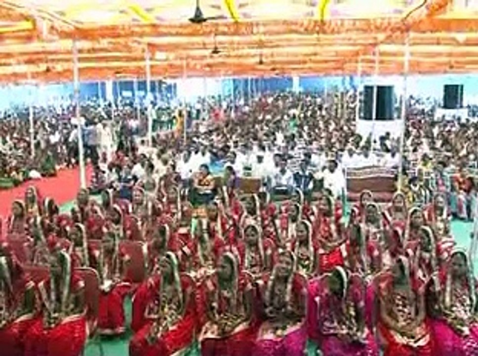 Surat Olpad Mass Marriage blessed by finance minister Saurabh Patel