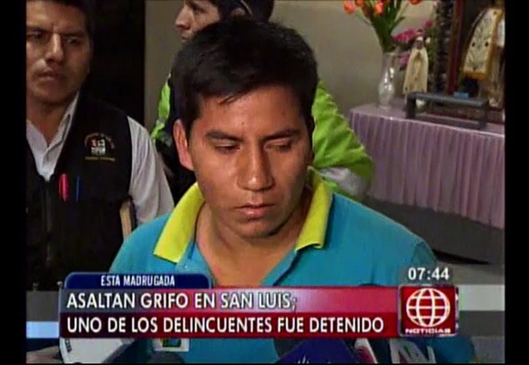 San Luis: Seis delincuentes robaron S/.10 mil de grifo y desataron balacera