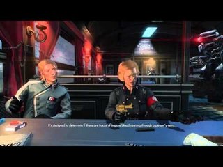 Wolfenstein: The New Order (PS4) - On a Train to Berlin Gameplay Scene HD