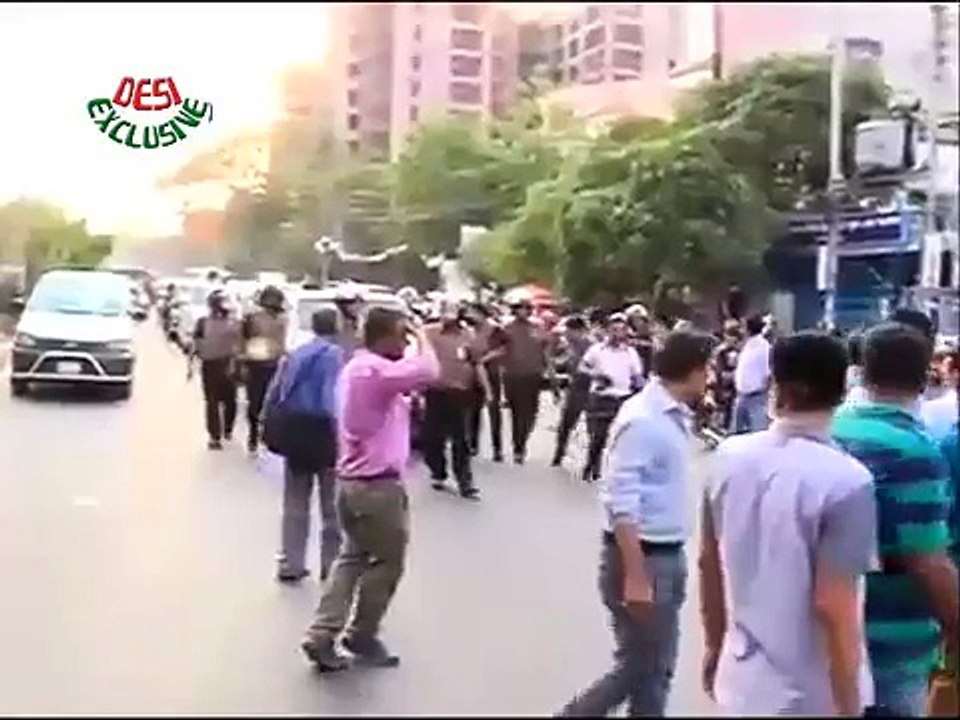 খালেদা জিয়ার গাড়িবহরে আবারও হামলা ২৪-০৪-২০১৫ - Attack on Khaleda Zia(www.bdtodays.com)