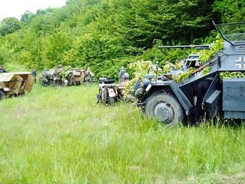 Eastern Front Battle 1944 DARGOV 2009 WW2 Reenactment KVH Carpathia - Wehrmacht Feldherrnhalle