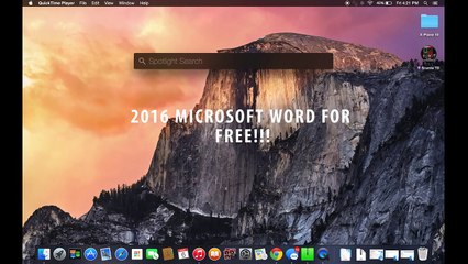 How To Get 2016 Microsoft Office 100% Free For Mac