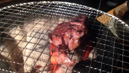 『孤独にグルメ旅』大阪 焼肉匠 厚切りハラミと炙り握り　Osaka