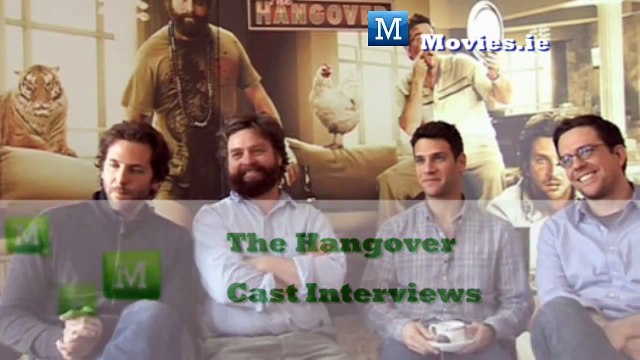 The Hangover - Cast Interviews, Bradley Cooper, Justin Bartha, Zacg Galifianakis Ed Helms