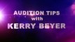 Acting Tips - Secrets to a Successful Audition