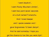 Kris Allen Live Like Were Dying Lyrics Video Dailymotion