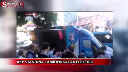 Télécharger la video: AKP standına camiden kaçak elektrik