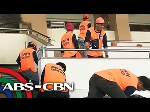 Quirino Grandstand, nagtamo ng sira matapos ang 'traslacion'