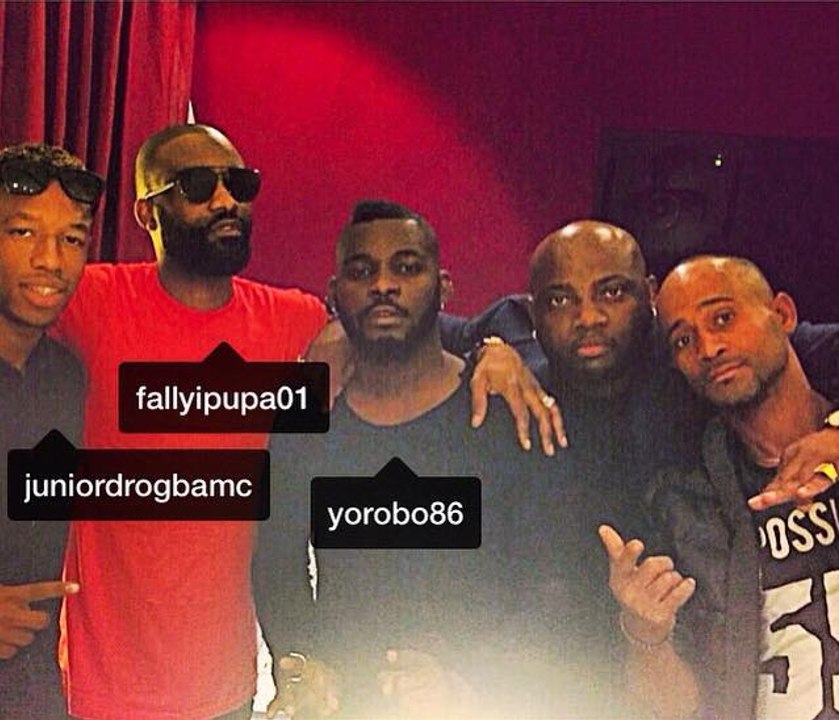 DJ Arafat feat Fally IPUPA au Studio : Quelque chose de grand se prépare !!!