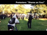Occupy Protesters Blockade UC Davis Police