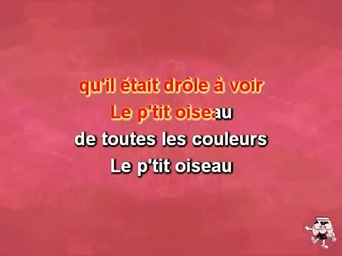 KARAOKE GILBERT BECAUD - Le petit oiseau de toute les couleurs