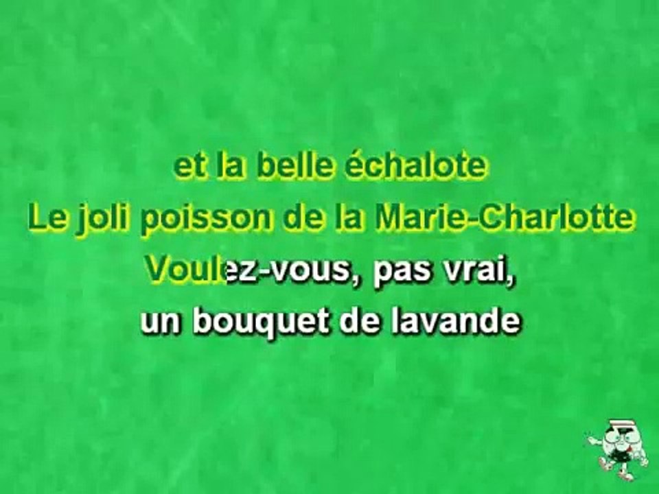 KARAOKE GILBERT BECAUD - Les marchés de Provence