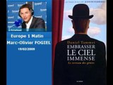 Daniel Tammet invité de Marc-Olivier Fogiel sur Europe 1